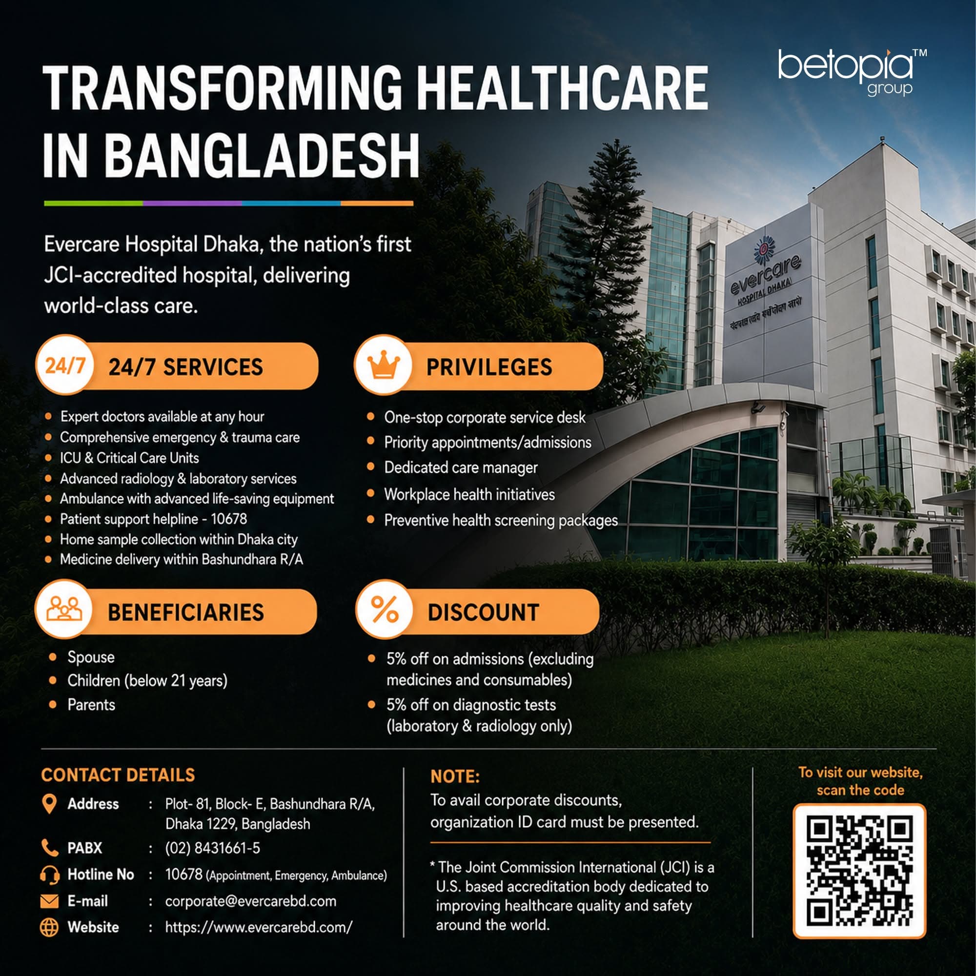 Evercare Hospital Dhaka