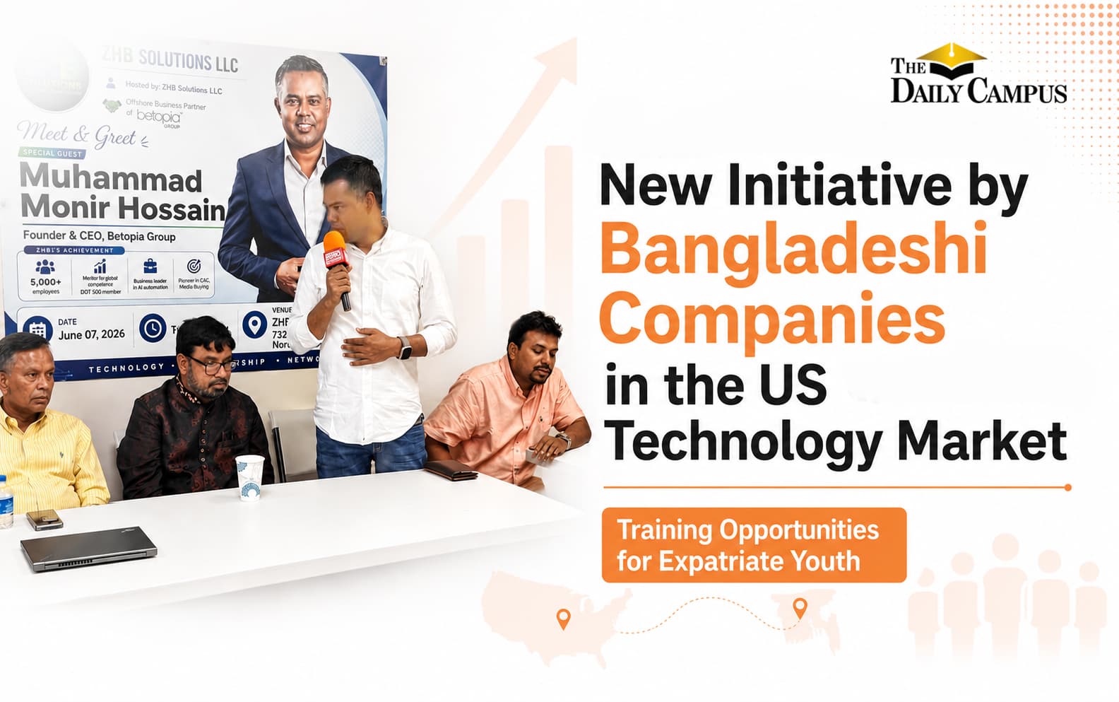 Bangladeshi Company Breaks Into US Tech Market: Opens Training Doors for Young Exparts